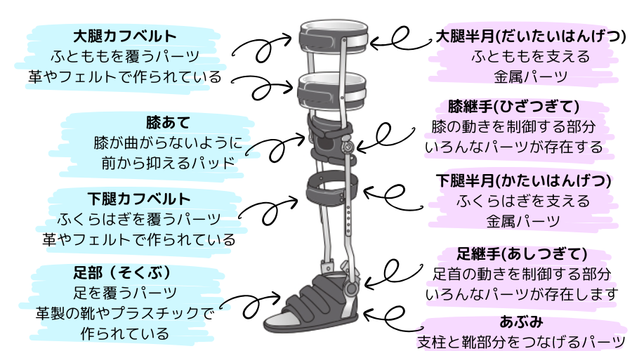 脳卒中・脊髄損傷で使われる長下肢装具｜対象となる状態と目的 | 装具 